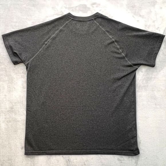 Under Armour HeatGear Loose Fit Shirt Men's M Gray Short Sleeve Athletic - Picture 3 of 5